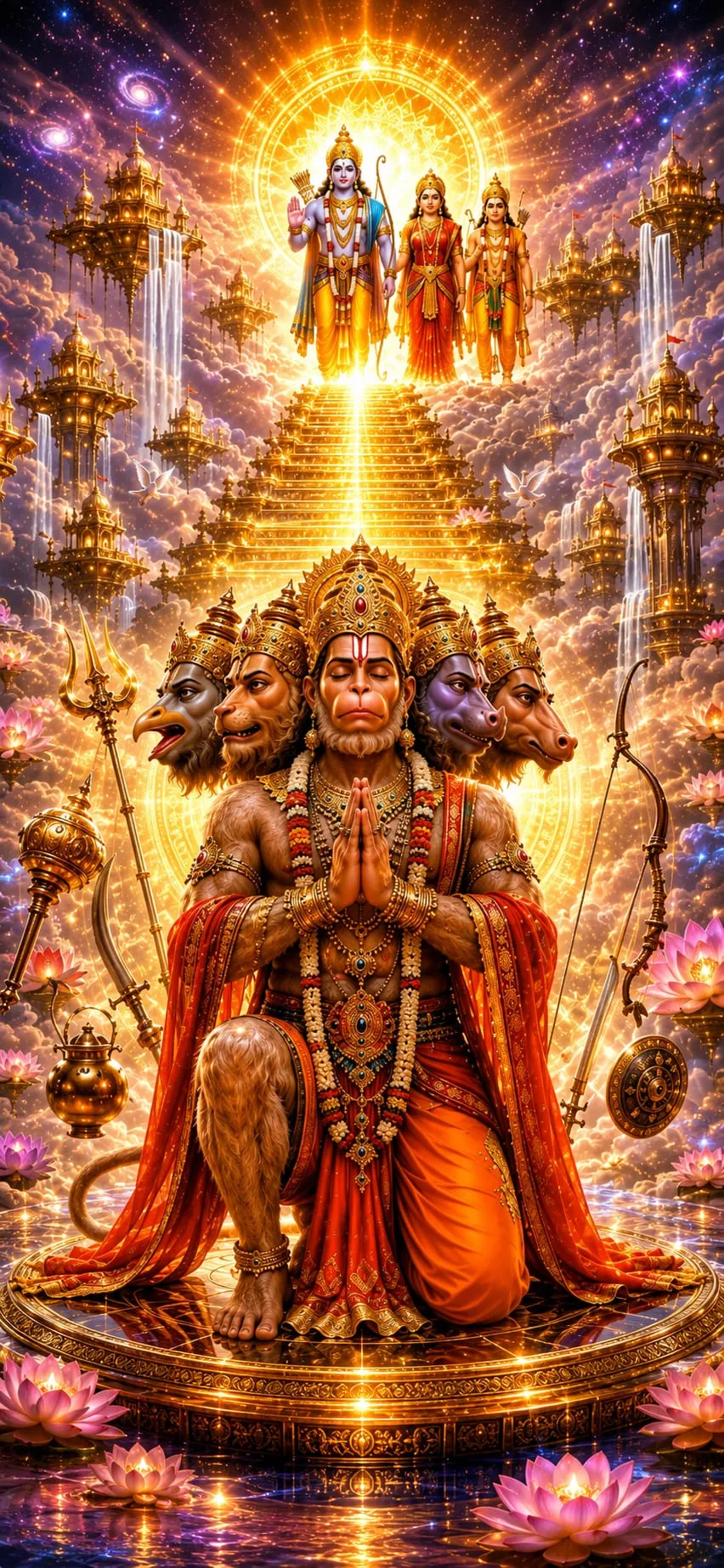 Devotional wallpaper of Hanuman