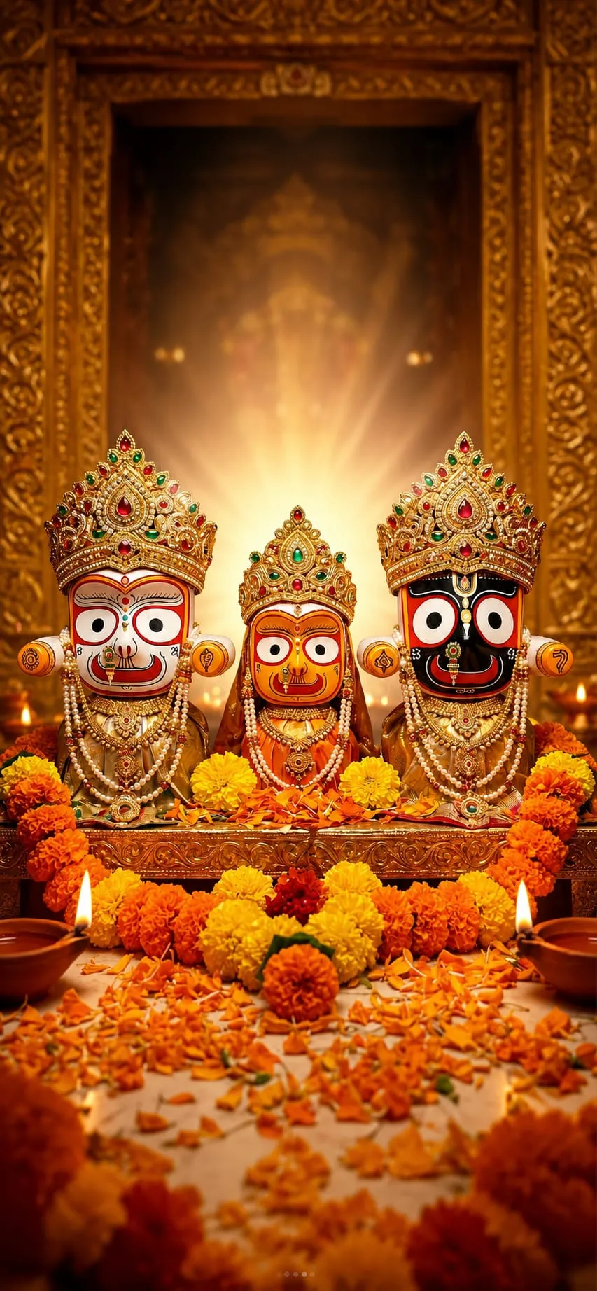 Devotional wallpaper of Jai Jagannath