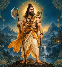 Devotional depiction of Parashurama