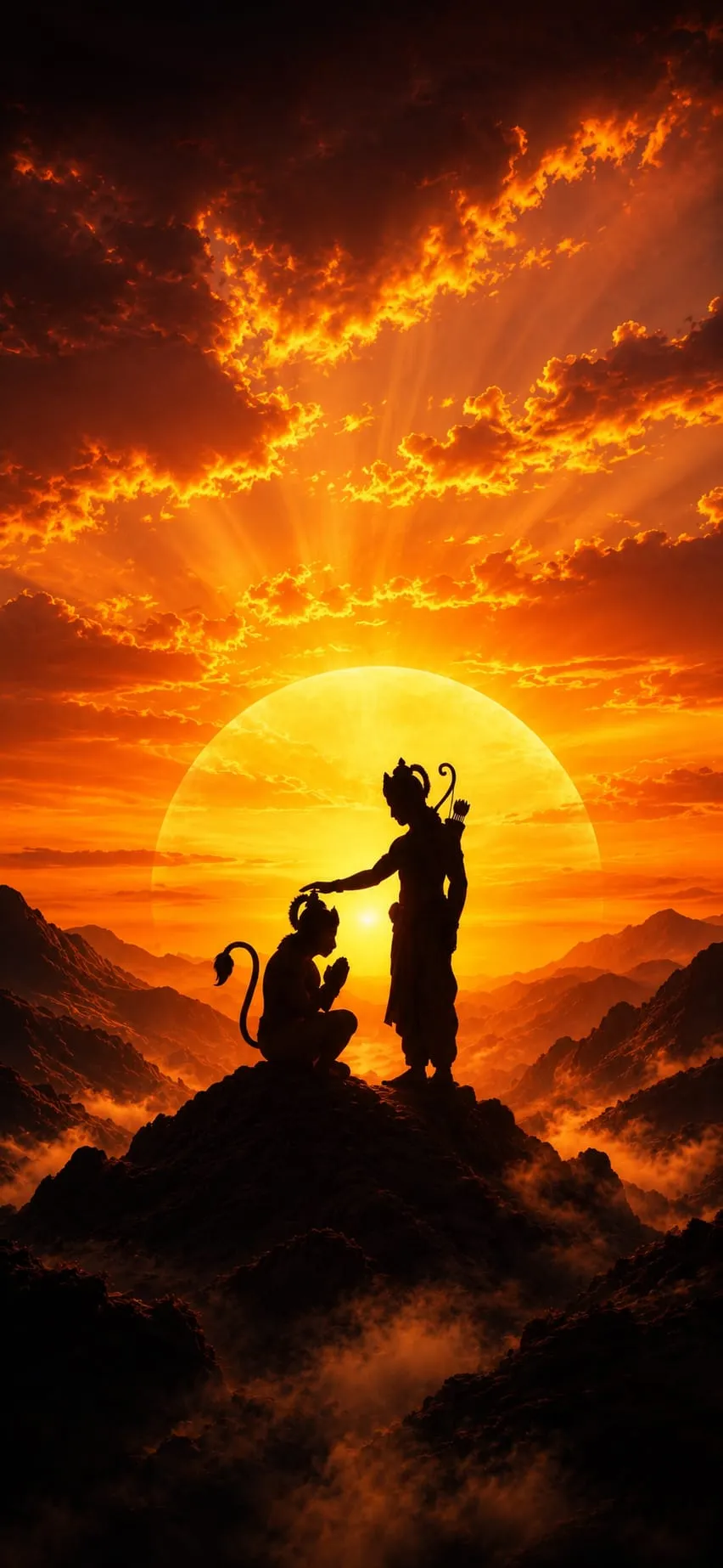 Devotional wallpaper of Ram