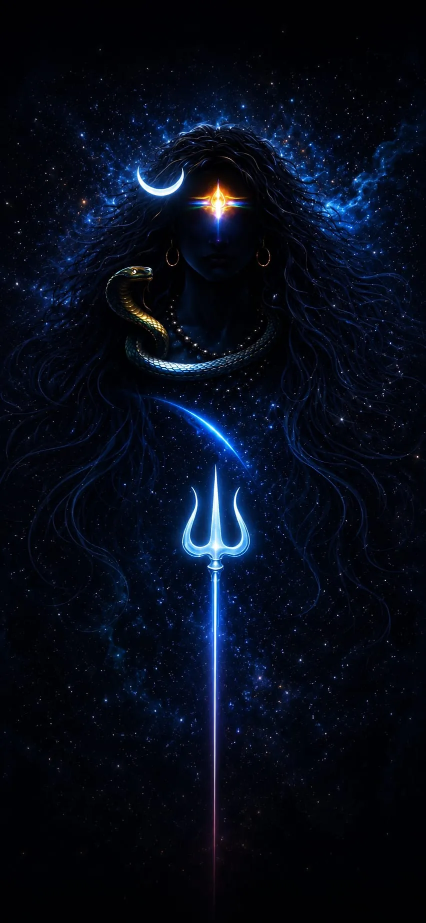 Devotional wallpaper of Shiv