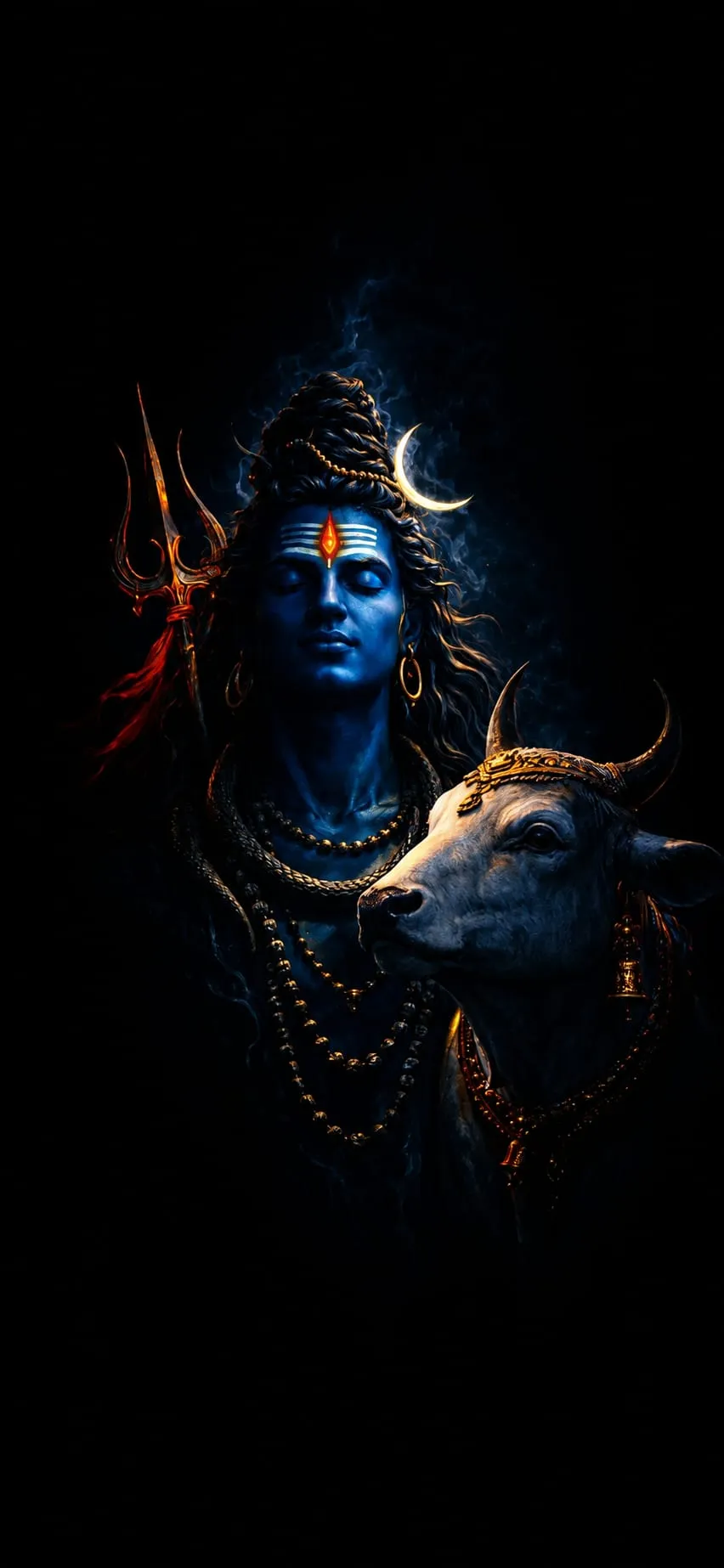 Devotional wallpaper of Shiv