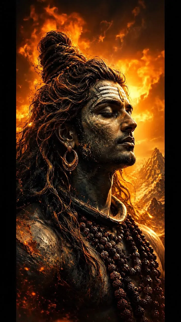 Devotional video wallpaper of Shiv