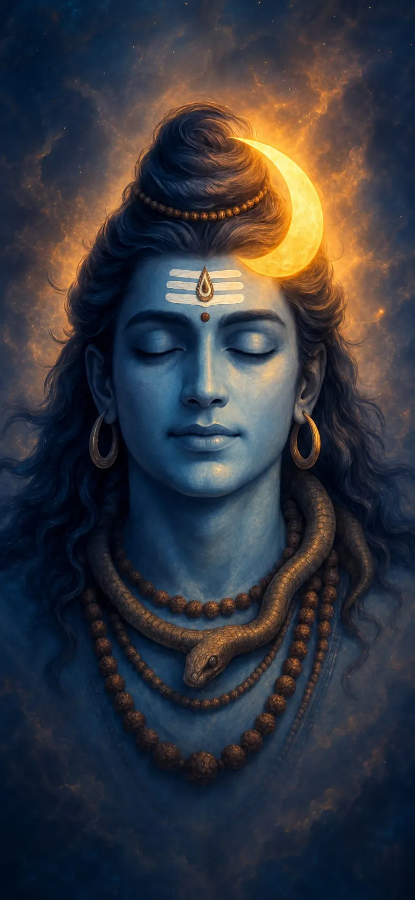 Devotional wallpaper of Shiv