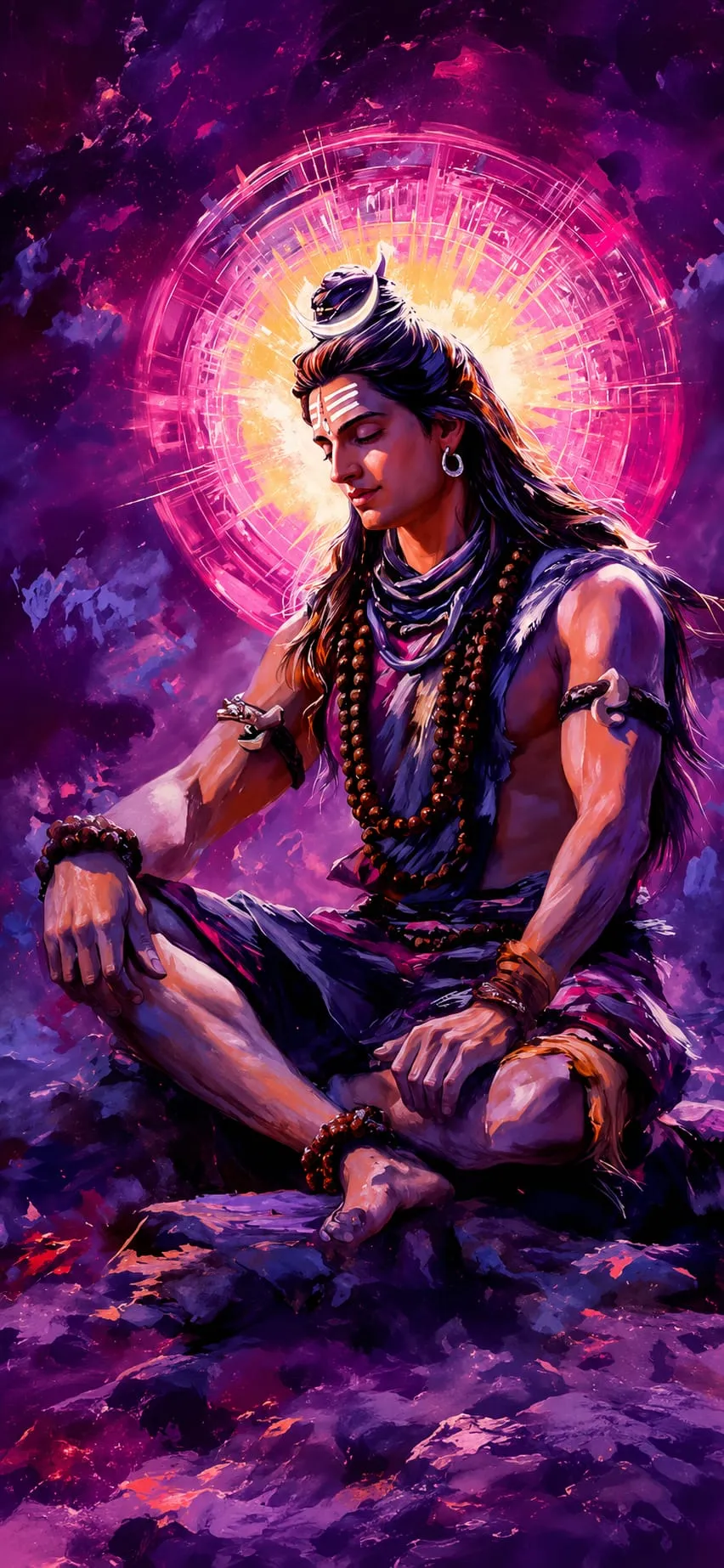 Devotional wallpaper of Shiv